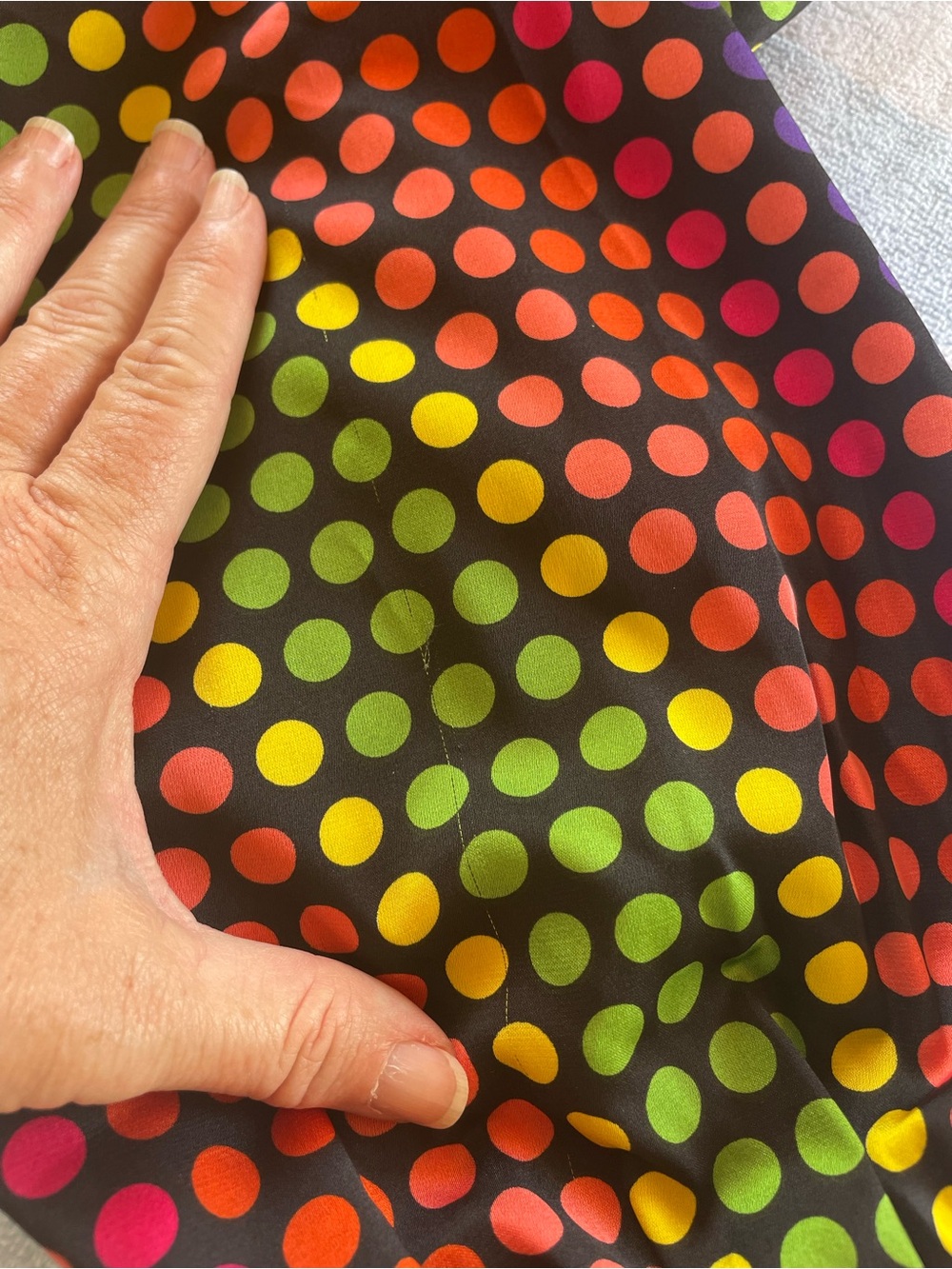 New York & Co Multicolor Polkadot Tunic Dress Deadstock - Picture 12 of 12